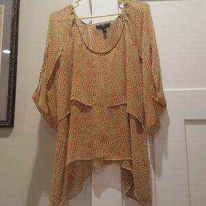 Jessica Simpson Large sheer top